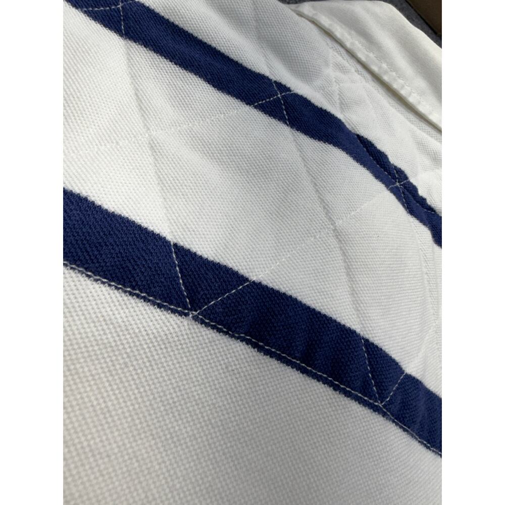 Polo Ralph Lauren Stripe Polo Shirt Cotton L Rugby - Picture 7 of 10